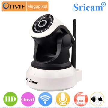 Sricam SP017 CMOS 1.0 Megapixel Indoor Real Time Monitor Pan Tilt P2P IP Camera